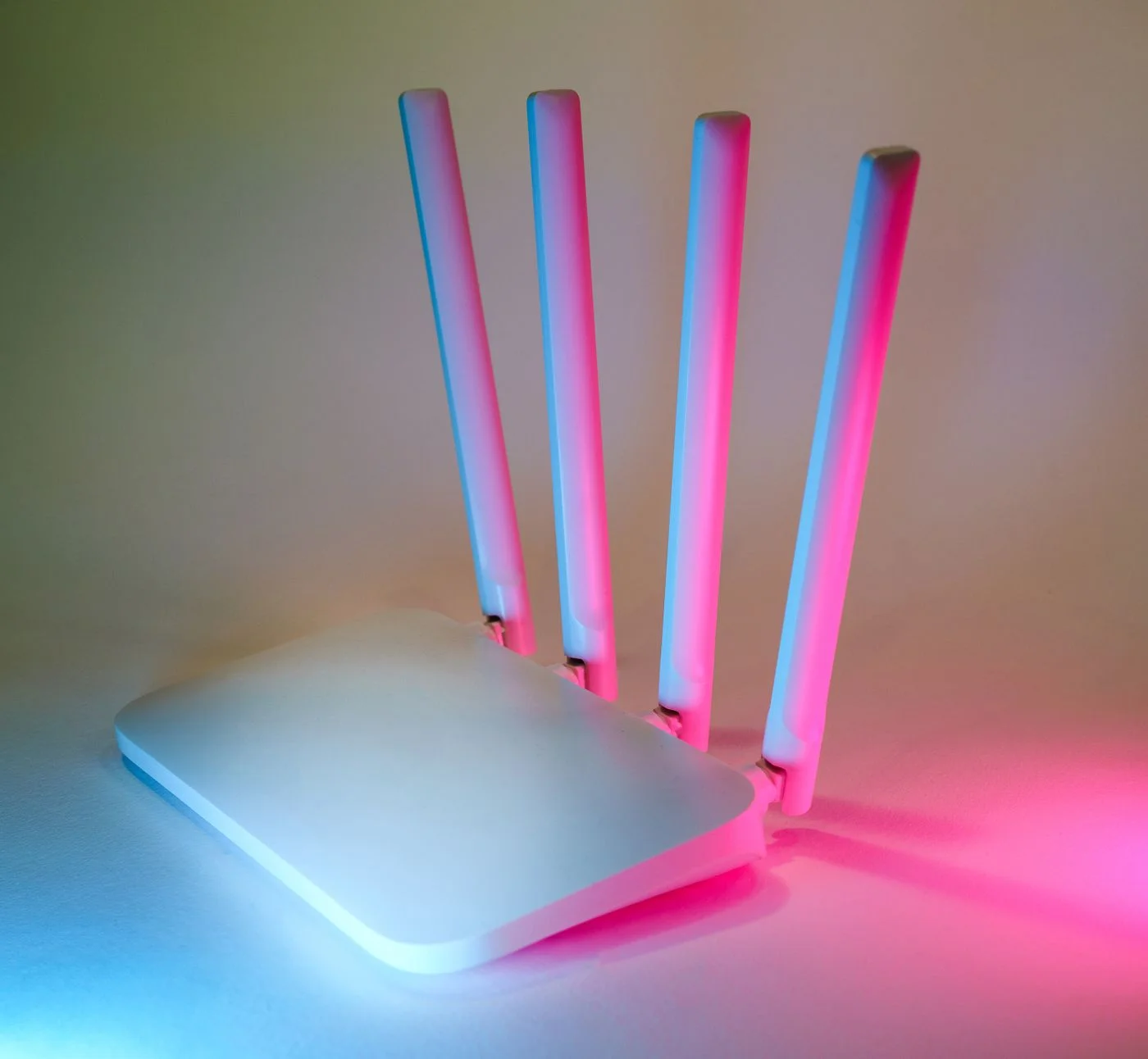 Wi-Fi router with several antennas